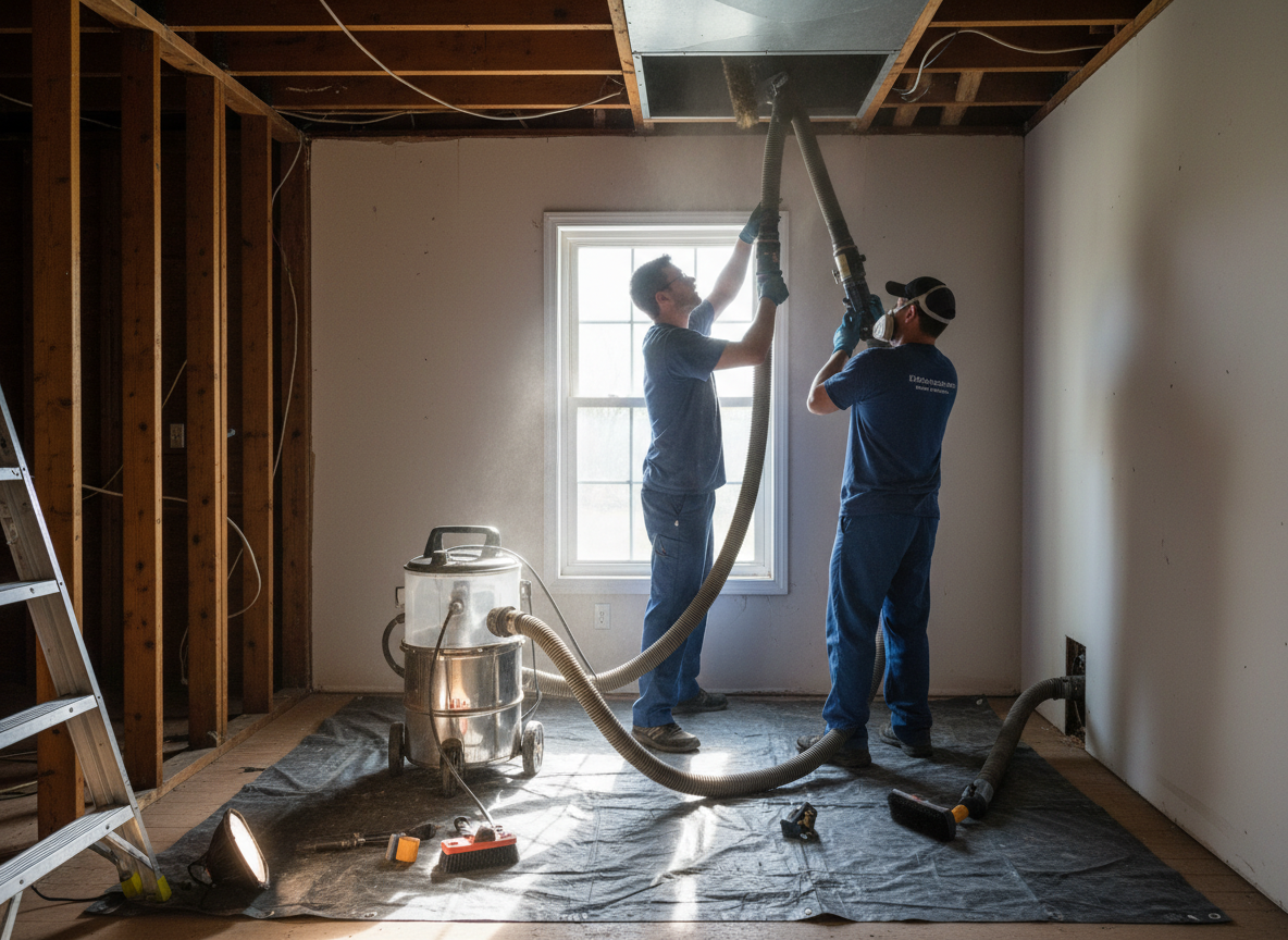 Air duct Cleaning work by MergeArbor in Mint Hill, North Carolina